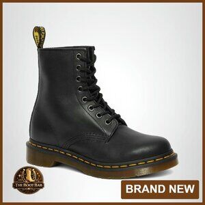 Women's Leather Ankle Boots 8-Eye Nappa Comfort Sole